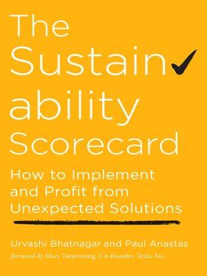 cover image of The Sustainability Scorecard